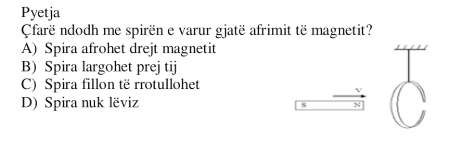 Pyetja #556 - Fizikë